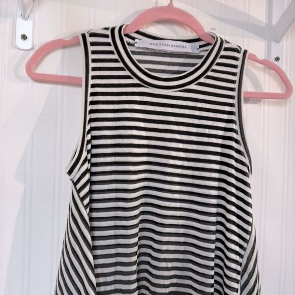 NWT COG the Big Smoke Hiba Top White Black Sz OS - Picture 5 of 9